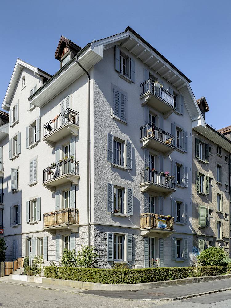 Mehrfamilienhaus Scheibenstrasse, BernZustand nach Sanierung