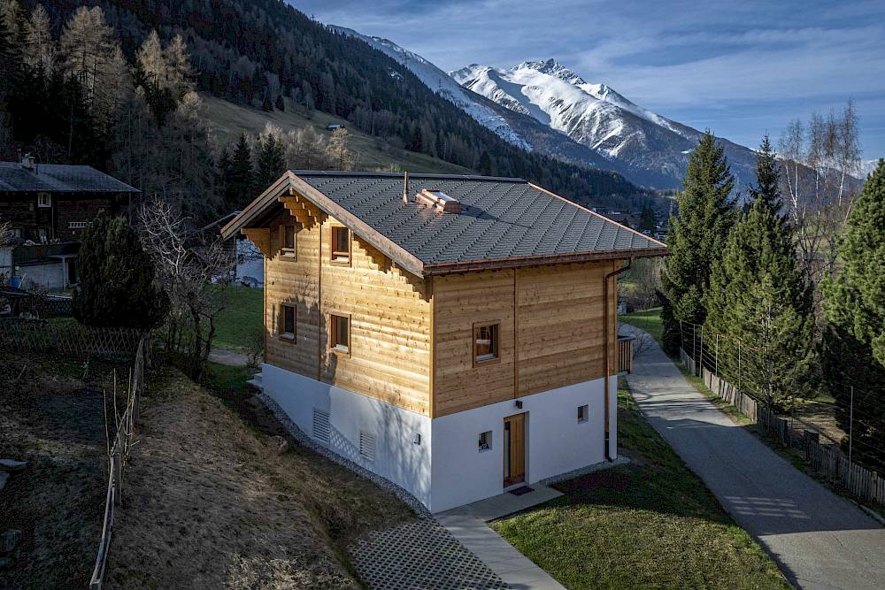 Chalet MühlebachNeuer Hauszugang von Norden