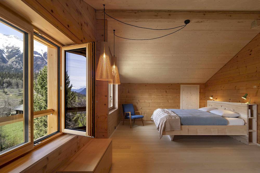 Chalet MühlebachSchlafzimmer